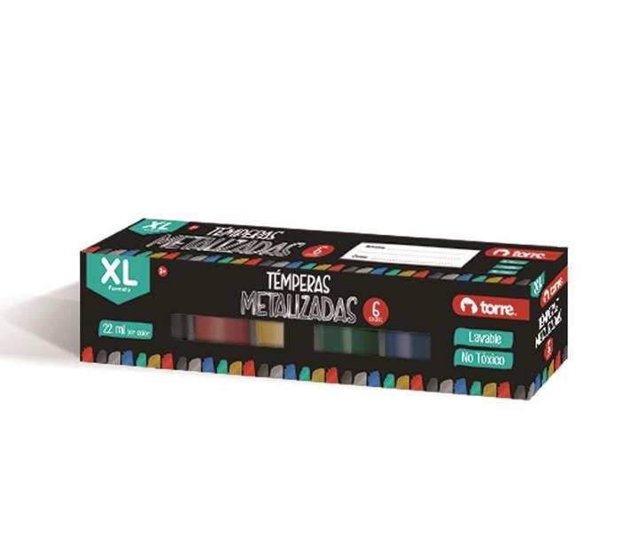 tempera metalizada