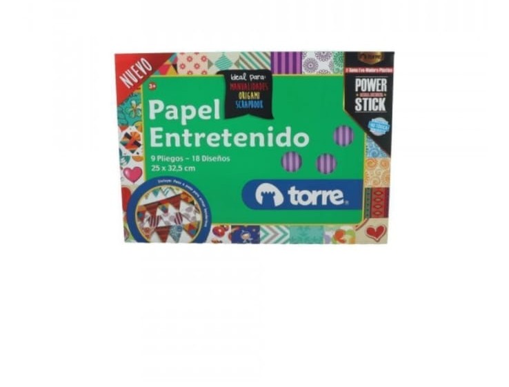 carpeta papel entretenido