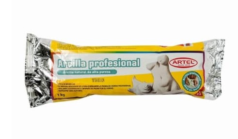 arcilla profesional 1 kg.