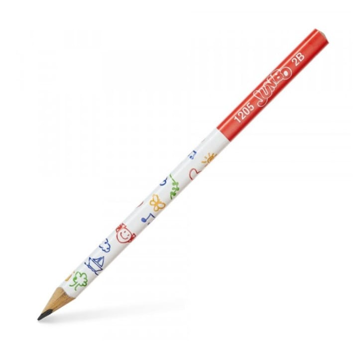lapiz grafito jumbo