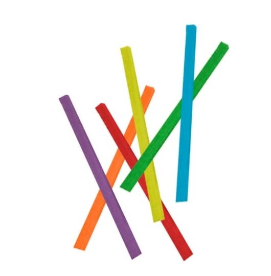 palotines de colores